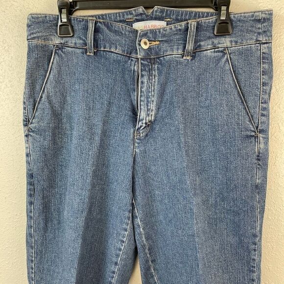 Sag Harbor Jeans Company Cropped Denim Pants EUC - Picture 2 of 7